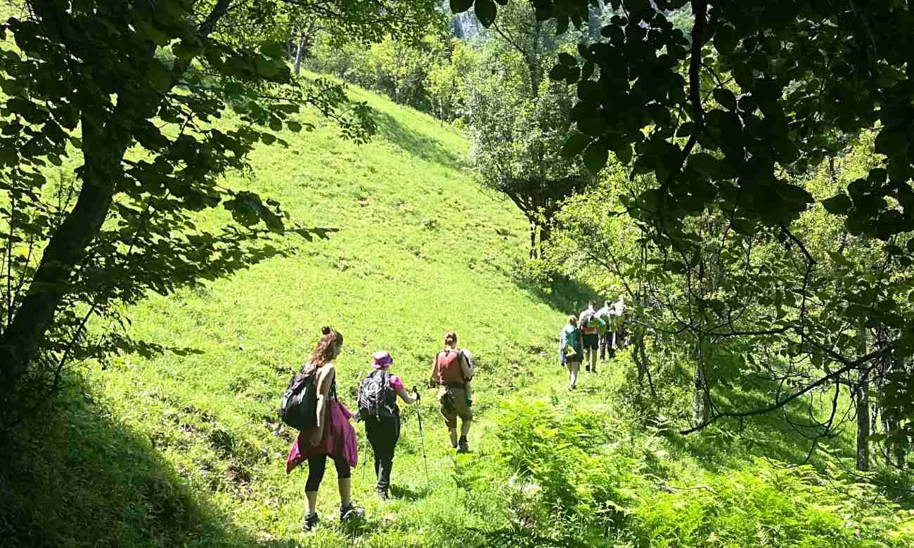 Prechádzka v prírode z pobytu s pôstom na vode