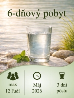 6-dňový pobyt, 5. 5. – 10. 5. 2026