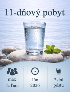 11-dňový pobyt, 11. 6. – 21. 6. 2026