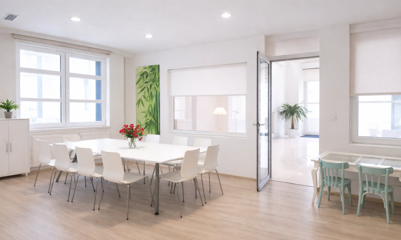 Kuchynka kde sa stravujeme v dňoch prípravy na pôst